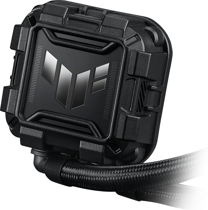 Asus tuf lc ii series koeling 240 4 orig - ASUS TUF Gaming LC II 240 ARGB 240mm Waterkoeler (Black)