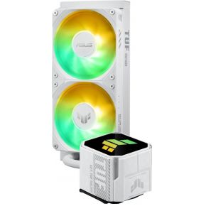 Tuf Gaming Lc Iii 240 Argb Wht Processor Alles-In-Één Vloeistofkoeler 12 Cm (White) - afbeelding 3