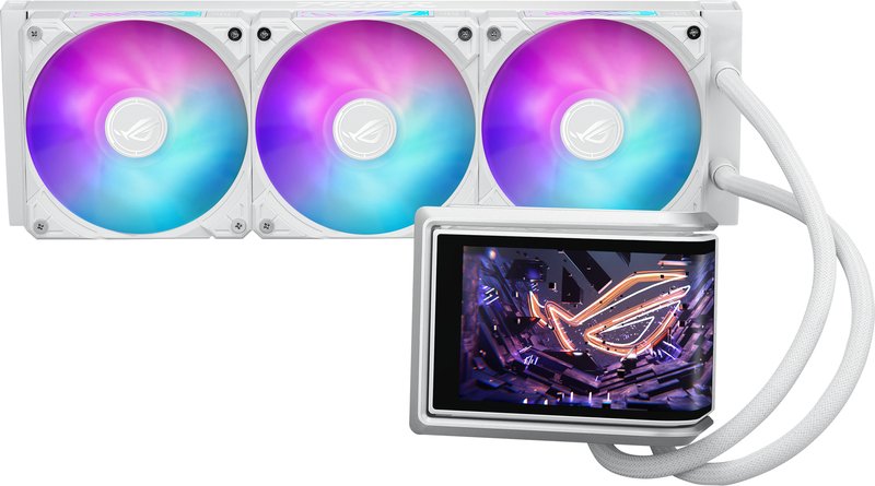 Asus waterkoeling 1123737 - ASUS ROG Ryuo IV 360 ARGB White Edition 360mm Waterkoeler (White)