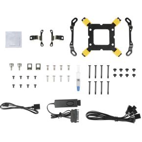 Lcaz-240C-Argb Koelsysteem Voor Computers Processor Kit Voor Vloeistofkoeling 12 Cm Black 1 Stuk(S) - afbeelding 3