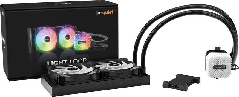 Be quiet light loop black 240mm 3 orig - Be quiet! Light Loop Black 240mm Waterkoeler