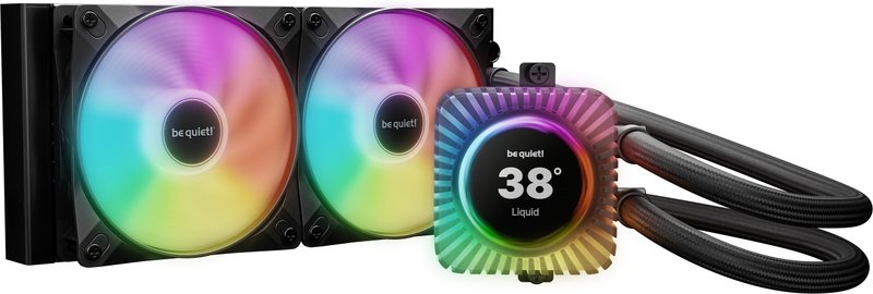 be quiet! be quiet! Light Loop IO LCD 240 waterkoeling