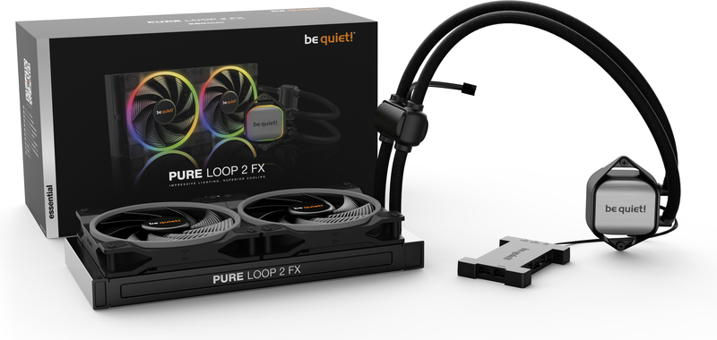 Be quiet pure loop 2 fx 280 waterkoelin 5 orig - Be quiet! Pure Loop 2 FX 280mm ARGB Waterkoeler