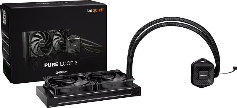 Be quiet pure loop 3 240 waterkoeling 3 orig - Be quiet! Pure Loop 3 240mm Waterkoeler