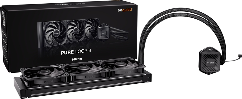Be quiet pure loop 3 360 waterkoeling 3 orig - be quiet! Pure Loop 3 360mm Waterkoeler