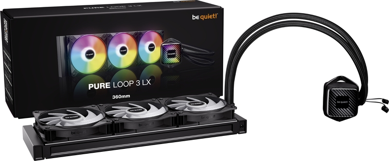 Be quiet pure loop 3 lx 360 waterkoelin 3 orig - Be quiet! Pure Loop 3 LX 360mm Waterkoeler