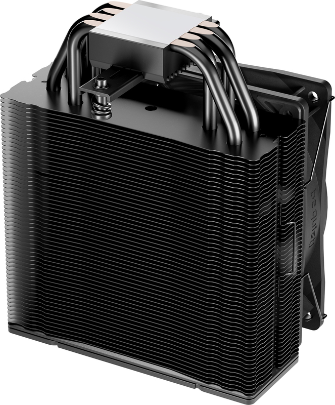 Be quiet pure rock 3 black cpu koeler 3 orig - Be quiet! Pure Rock 3 CPU (Black) CPU-koeler