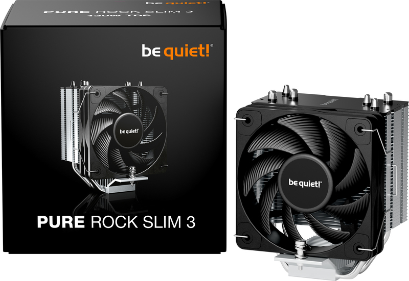 Be quiet pure rock slim 3 cpu koeler 5 orig - Be quiet! Pure Rock Slim 3 CPU-koeler