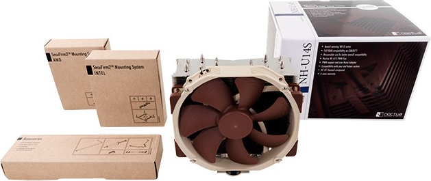 Box ventilator noctua nh u14s 5 orig - Noctua NH-U14S CPU-koeler