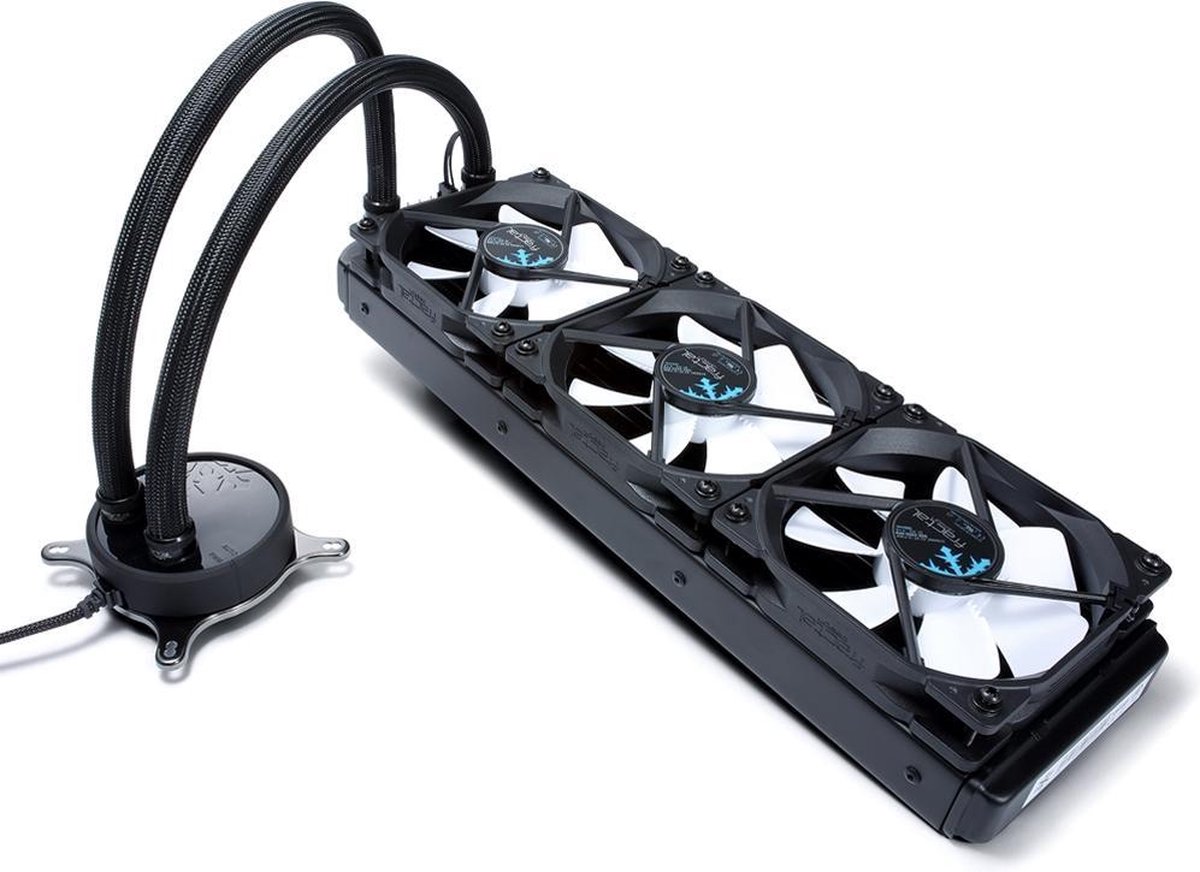 Fractal Design Celsius S36 Blackout All-in-One CPU Liquid Cooler 360mm Waterkoeler (Black) - afbeelding 2