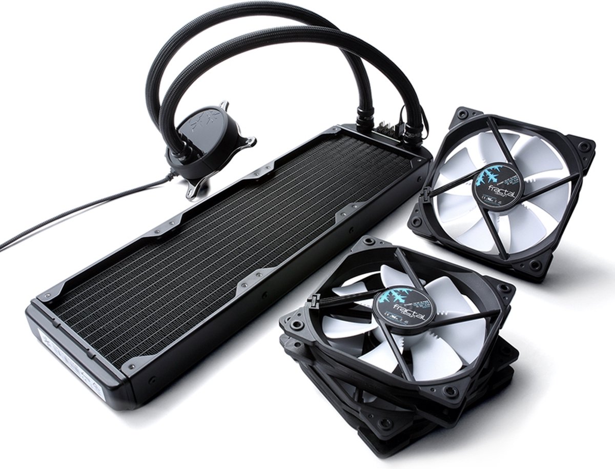 Fractal Design Celsius S36 Blackout All-in-One CPU Liquid Cooler 360mm Waterkoeler (Black) - afbeelding 4