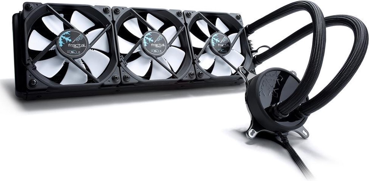 Fractal Design Celsius S36 Blackout All-in-One CPU Liquid Cooler 360mm Waterkoeler (Black) - afbeelding 6