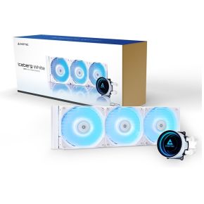 Iceberg White 360 RGB All-in-One Liquid Cooler 360mm Waterkoeler (White) - afbeelding 8