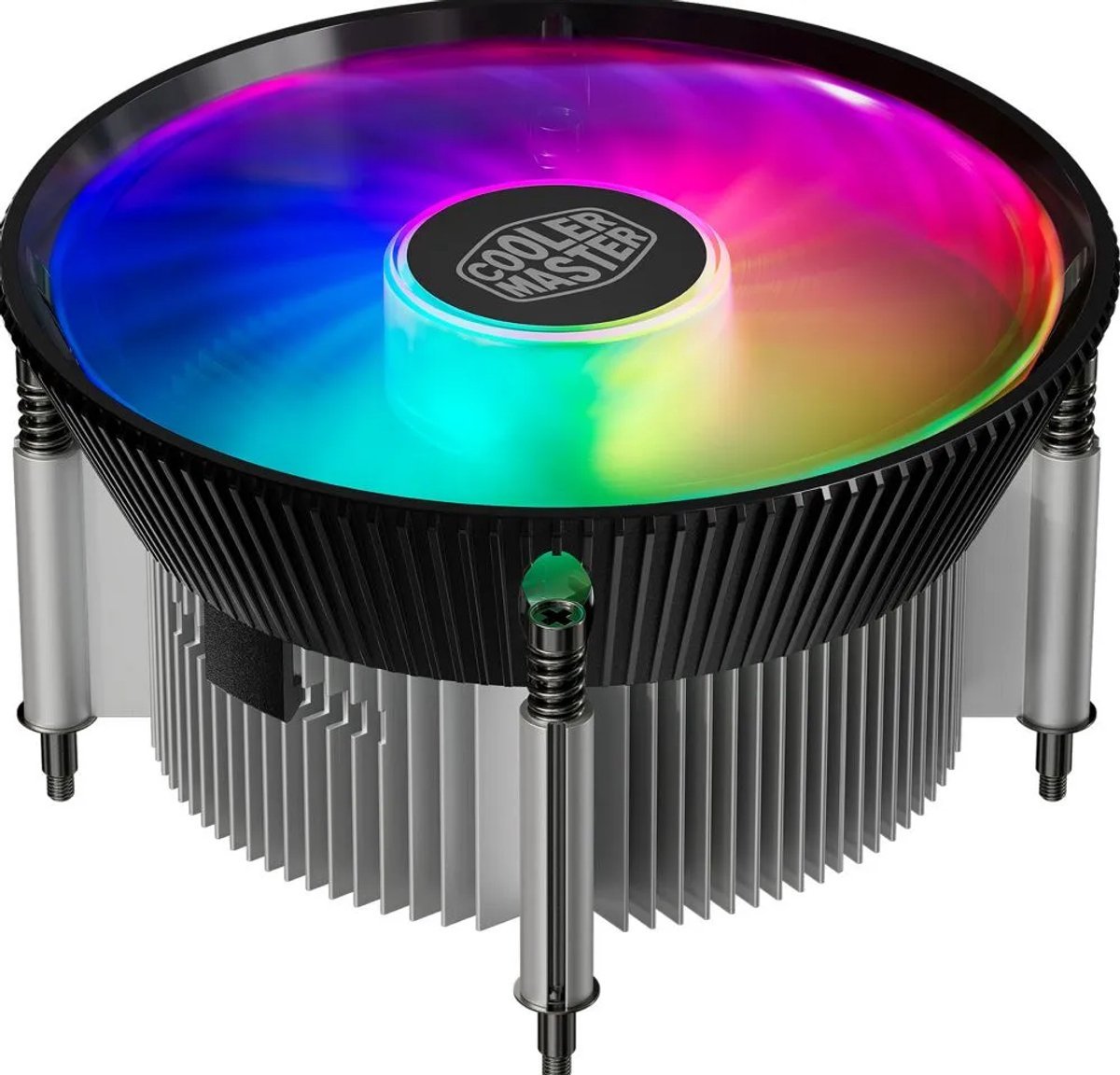 Cooler Master Cooler Master I70C For Lga 1700 - Koeler Voor Processor - 37.08 Cfm - 650 - 1800 Rpm - 28 Dba - 4-Pin Pwm - Argb - Intel Lga 1700 - Aluminium - Zwart