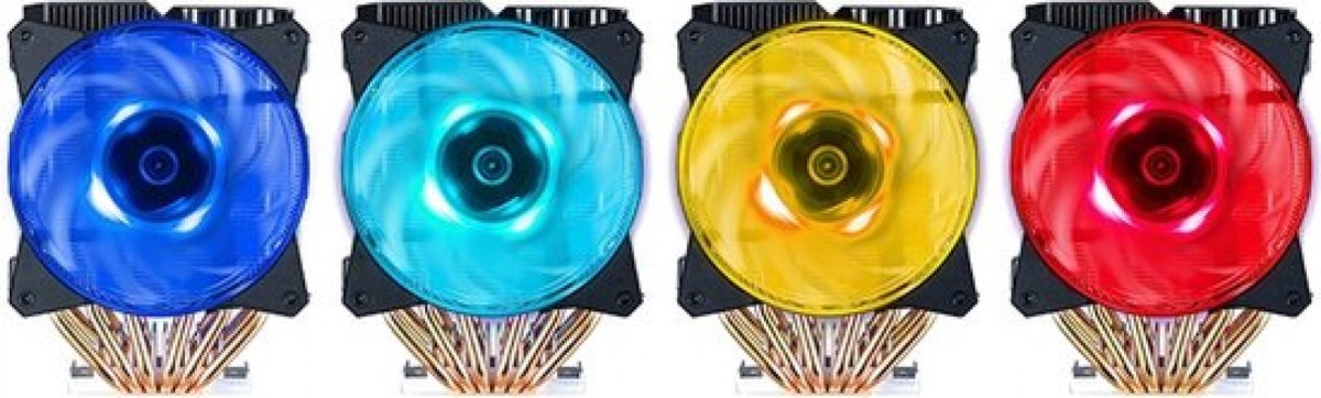 Cooler Master Masterair Ma620P Processor Koeler 12 Cm Zwart - afbeelding 8