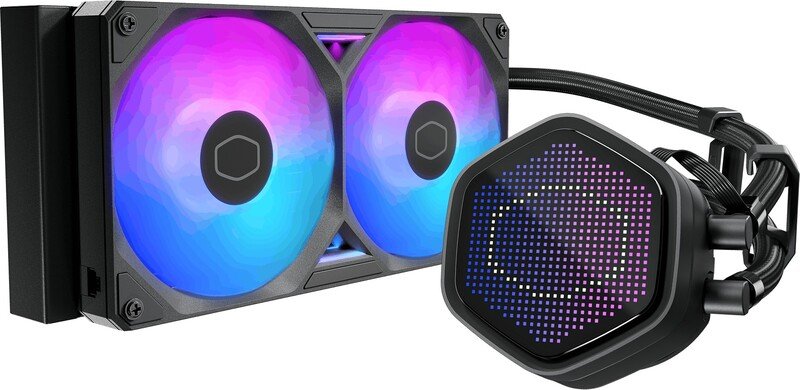 Cooler master masterliquid 240 atmos ii pixe - Cooler Master MasterLiquid Atmos II Pixel 240mm Waterkoeler (Black)