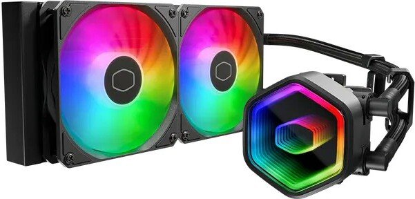 Cooler master masterliquid 240 core ii water - Cooler Master CoolerMaster MasterLiquid 240 240mm Waterkoeler (Black)