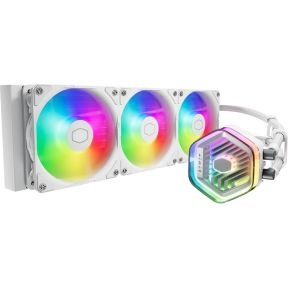 Cooler Master Masterliquid 360 Atmos Waterkoeler - Wit - Lga1700, Lga1200, Lga115X, Am4, Am5