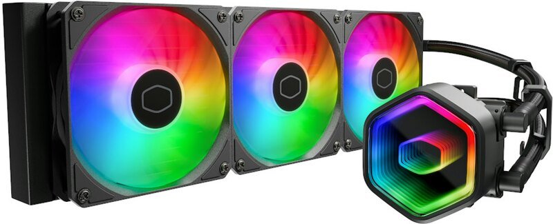 Cooler master masterliquid 360 core ii water - Cooler Master CoolerMaster MasterLiquid 360 360mm Waterkoeler (Black)