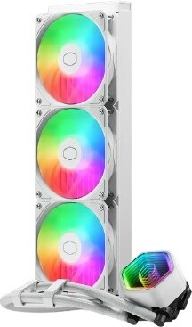 Cooler master masterliquid 360 core ii white 2 orig - Cooler Master CoolerMaster MasterLiquid 360 360mm Waterkoeler (White)