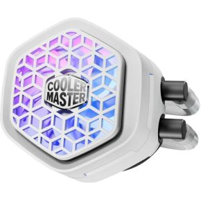 MasterLiquid Atmos II VRM Fan 240mm ARGB AIO CPU Cooler - White - afbeelding 2