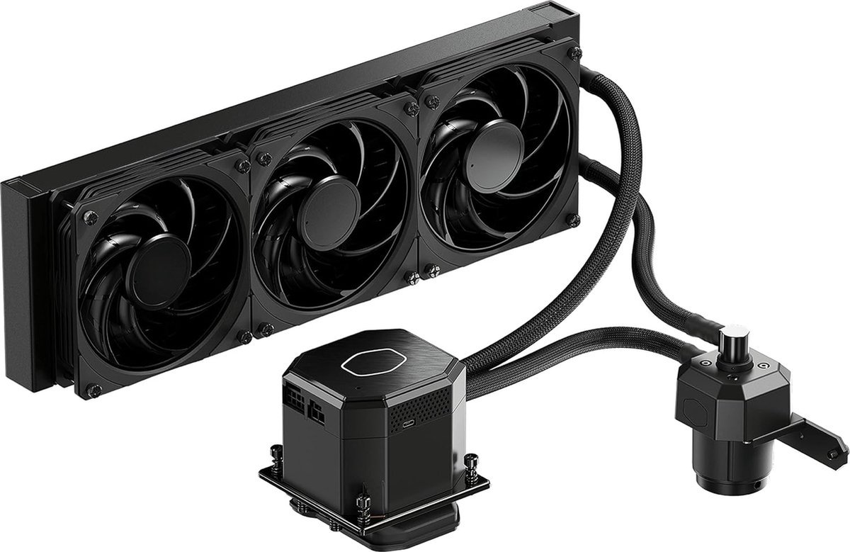 Cooler Master Cooler Master Masterliquid Ml360 Sub Zero - Vloeistof-Koelsysteem - Aluminium - 120 Mm - 3 Fans - Zwart