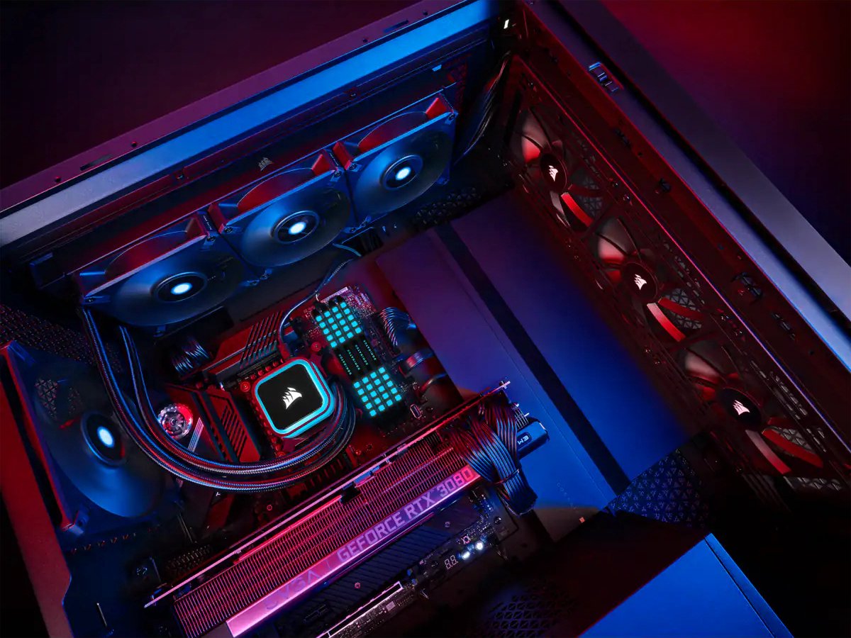 iCUE H100i RGB ELITE 240mm All-in-One Liquid CPU Cooler - afbeelding 3
