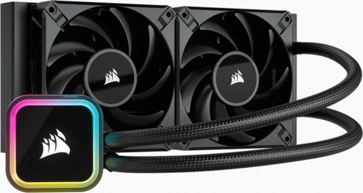 iCUE H100i RGB ELITE 240mm All-in-One Liquid CPU Cooler - afbeelding 4