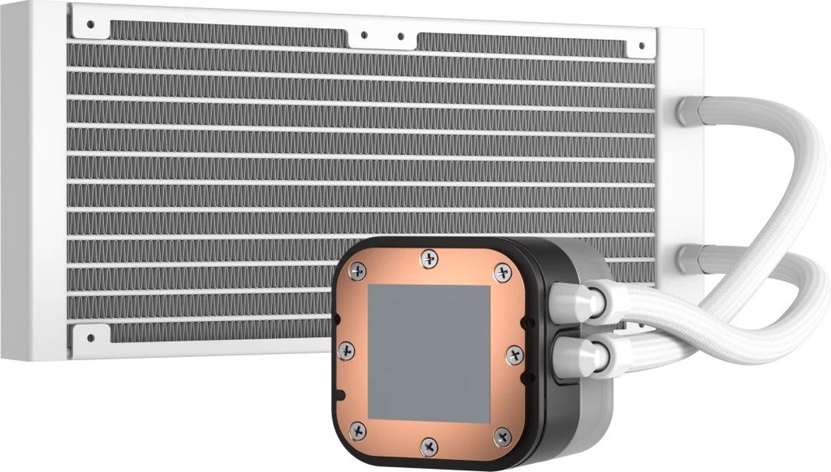 H100i RGB Elite 240mm Waterkoeler (White) - afbeelding 2