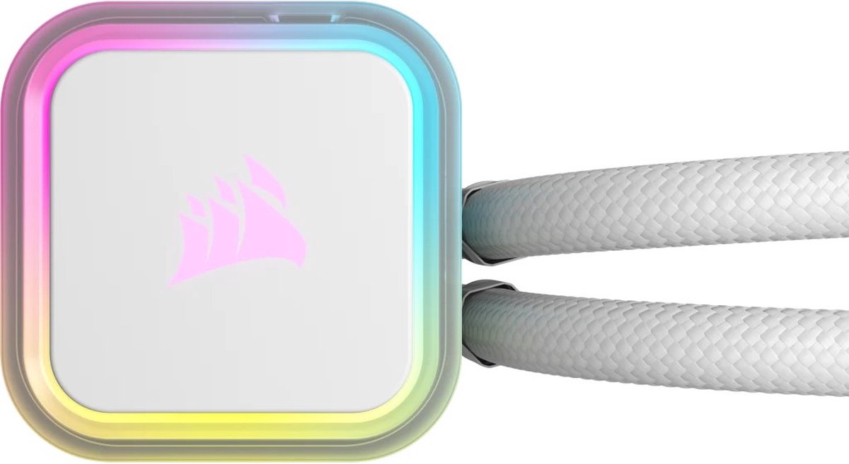 H100i RGB Elite 240mm Waterkoeler (White) - afbeelding 4