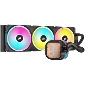 Corsair h150i alles in een vloeistofko 2 orig - Corsair iCUE Link H150i RGB AIO Liquid CPU 360mm Waterkoeler (Black)