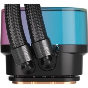 Corsair h150i alles in een vloeistofko 3 orig - Corsair iCUE Link H150i RGB AIO Liquid CPU 360mm Waterkoeler (Black)