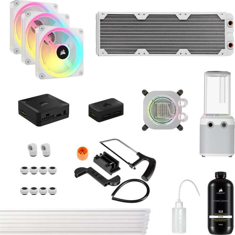 Hydro X Series iCUE LINK XH405i RGB Custom Cooling Kit 360mm Waterkoeler