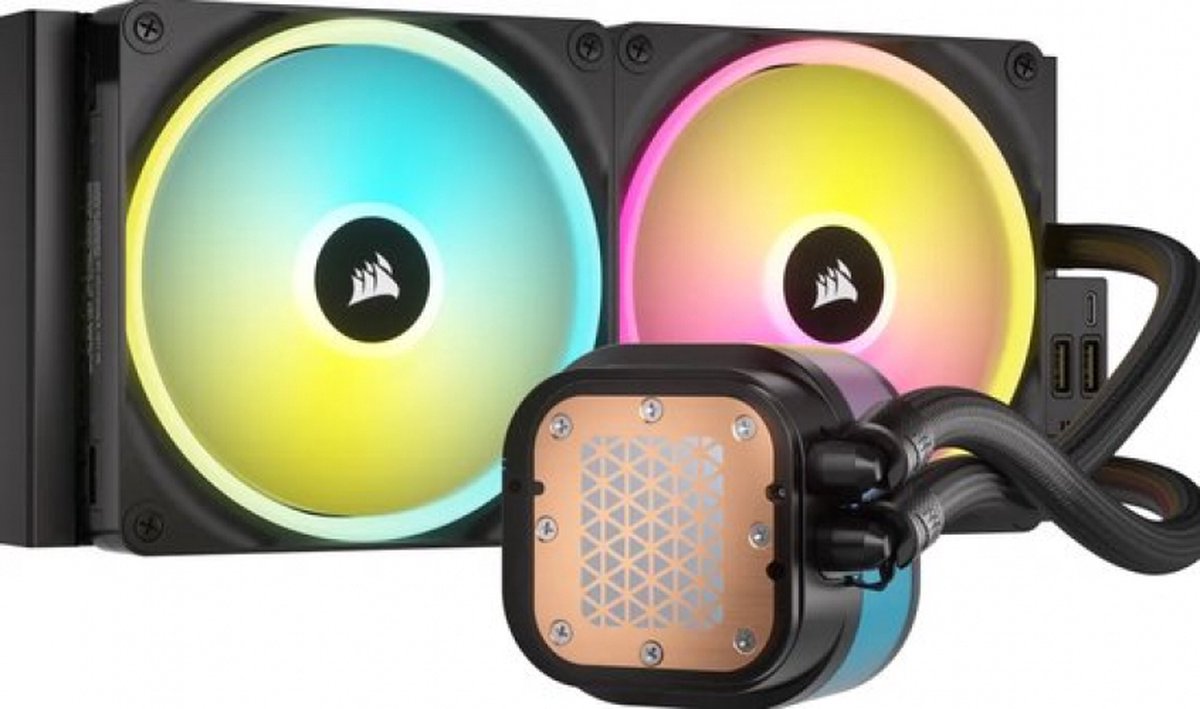 Corsair Icue Link H115I Rgb - Vloeistof-Koelsysteem Afmeting Radiator: 280 Mm - koeler - afbeelding 4