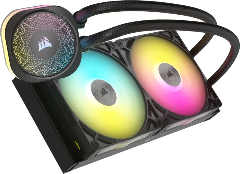 Corsair icue link titan 280 rx all 2 orig - Corsair iCUE Link Titan 280 RX RGB 280mm Waterkoeler (Black)