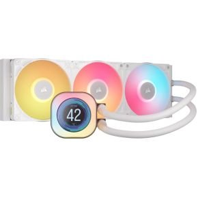 CORSAIR Corsair Icue Link Titan 360 Rx Lcd Cpu Vloeistofkoeler - 360 Mm Radiator - 3X Rx120 Rgb-Fans -Zwart (Geschikt Voor Lga 1851/1700, Amd Am4/Am5 - Inclusief Icue Link-Systeemhub)