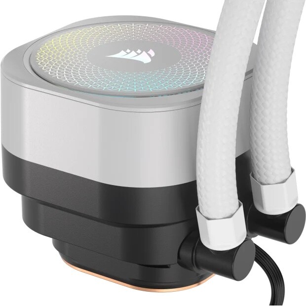 Corsair nautilus 240 rs waterkoeling 60401 3 orig - Corsair Nautilus 240 RS ARGB Liquid CPU 240mm Waterkoeler (White)