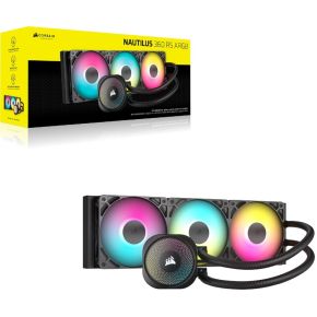 Corsair Nautilus 360 Rs Argb - Cpu Vloeistofkoeler - 360 Mm Radiator - 3X Rs120 - afbeelding 2
