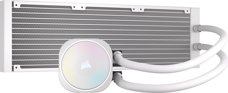 Corsair nautilus 360 rs waterkoeling 60406 2 orig - Corsair Nautilus 360 RS ARGB 360mm Waterkoeler (White)