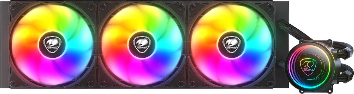 COUGAR Cougar Poseidon Elite 360 Argb High Performance Argb Aio Cpu Waterkoelsysteem - Zwart