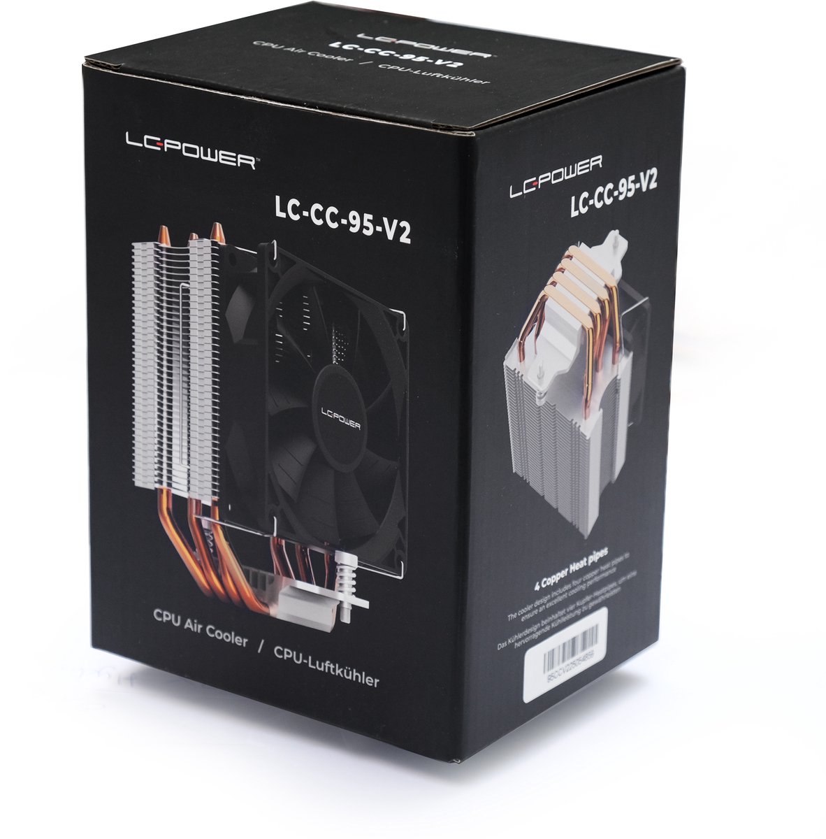 LC-Power Cosmo Cool LC-CC-95-V2 CPU-koeler (White) - afbeelding 5