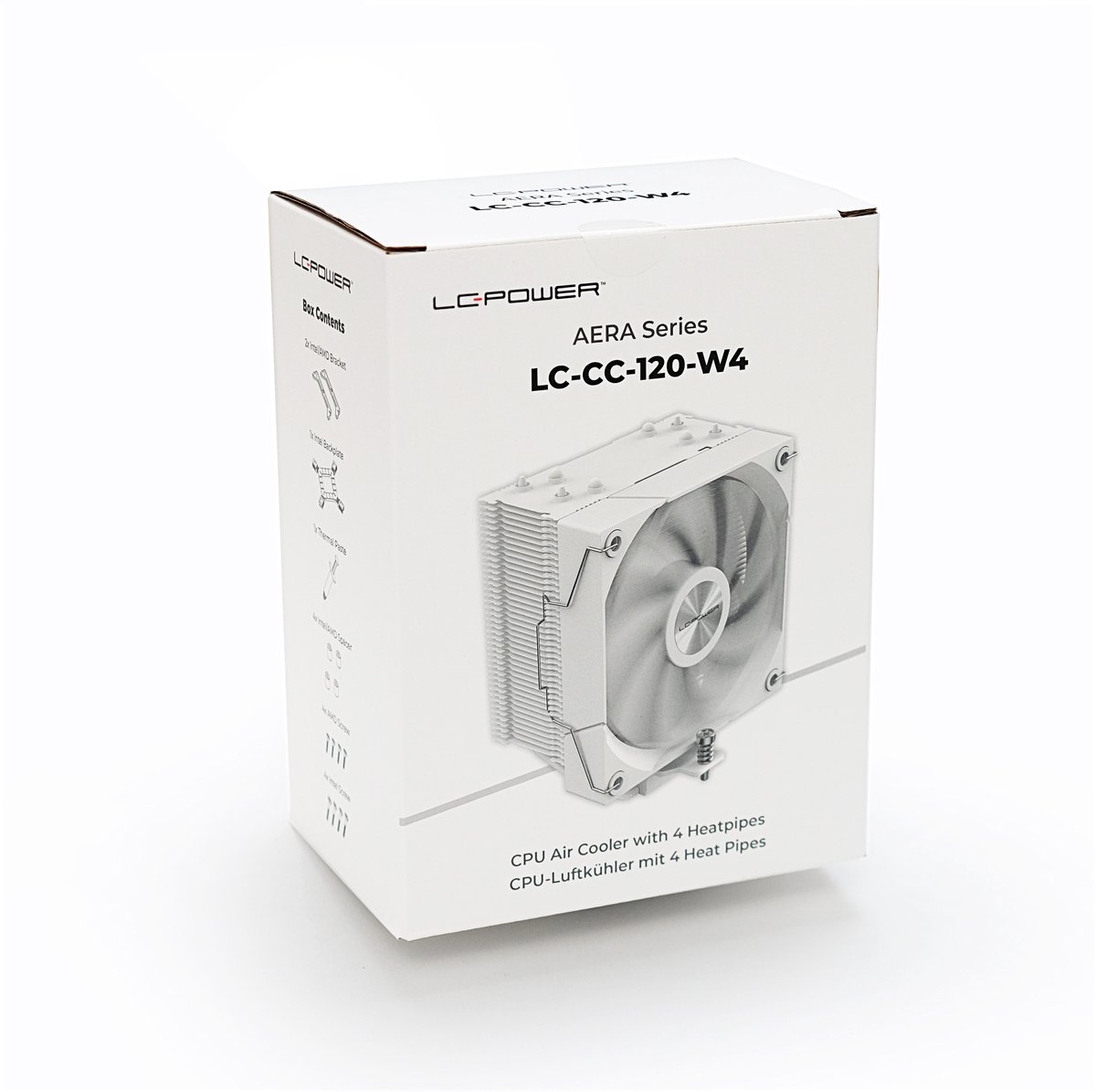 LC-Power LC-CC-120-W4 AERA Series CPU Cooler - Wit - afbeelding 5