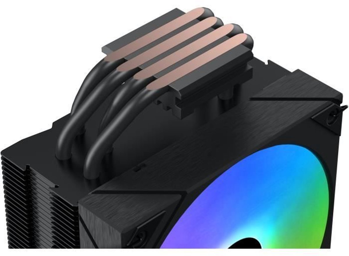 Xigmatek AK4 Digital Black ARGB CPU Cooler - afbeelding 2