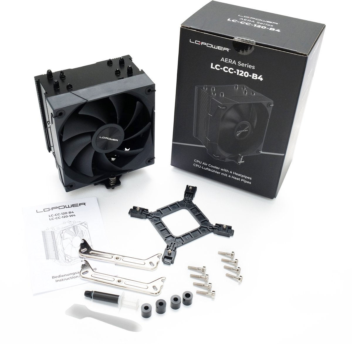 LC-Power LC-CC-120-B4 AERA Series CPU-koeler - afbeelding 6