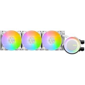 CPU Cpu Koeling - Msi Mag Coreliquid E360 White - Vloeistofkoelsysteem Processor - 360 Mm - 3X 120 Mm Rgb Fan - Wit