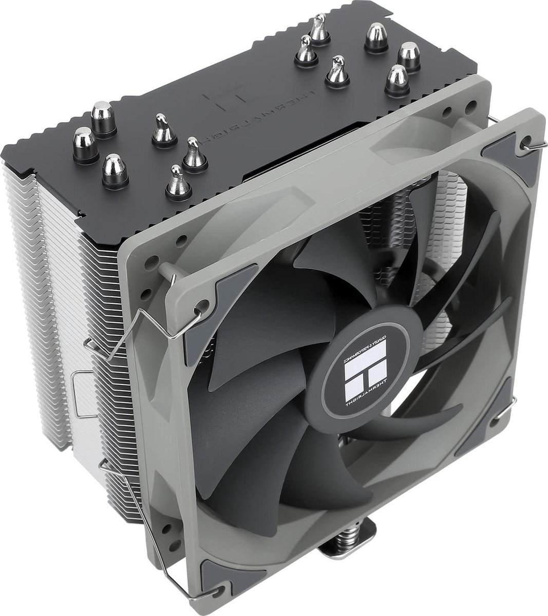 CPU-luchtkoeler Cpu-Luchtkoeler Met 6 Heatpipes Tl-C12C Pwm Stille Ventilator - 154 Mm Hoog - Voor Amd Am4 Am5/Intel 1700/1150/1151/1155/1156/1200