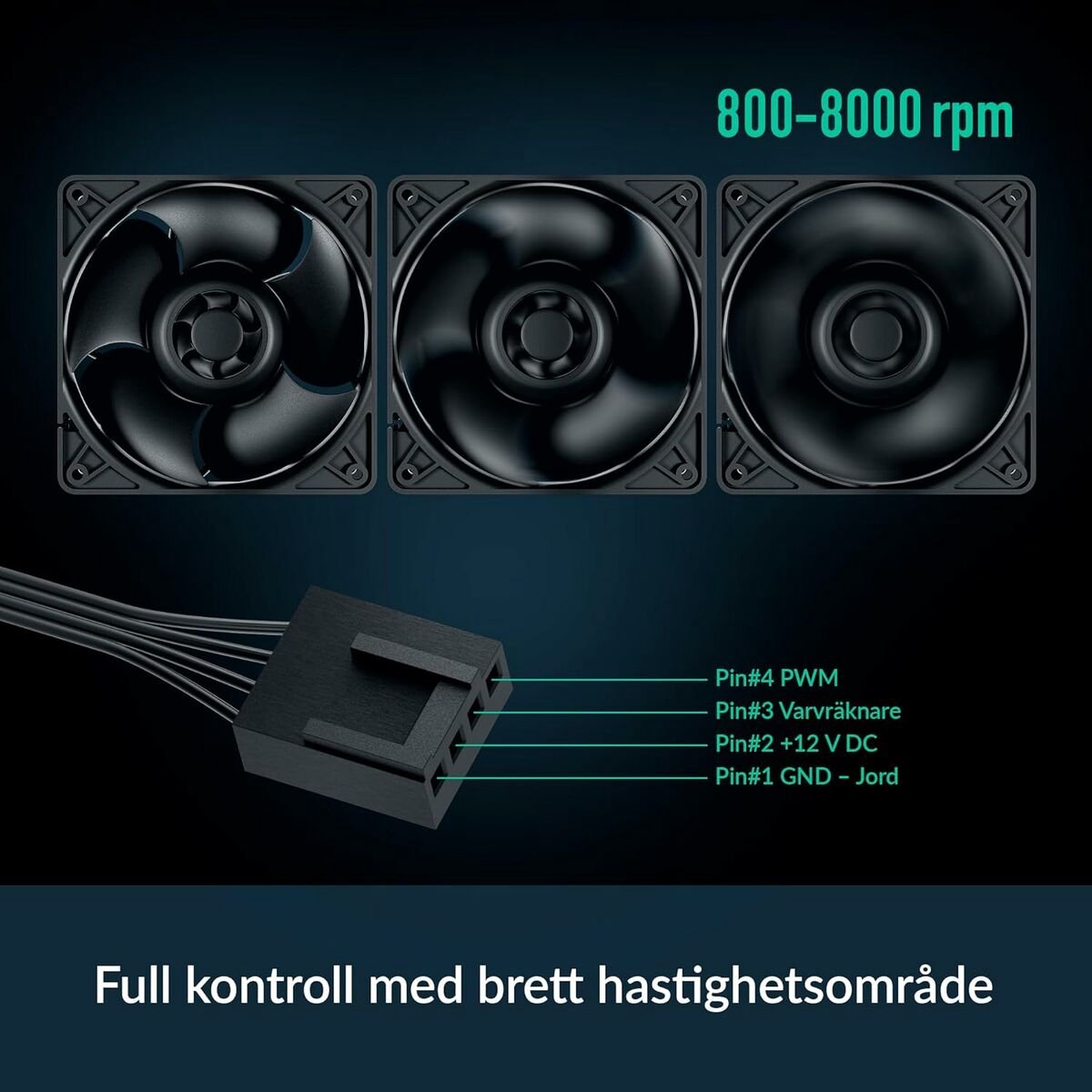 ARCTIC S12038-8K Server Fan - afbeelding 10