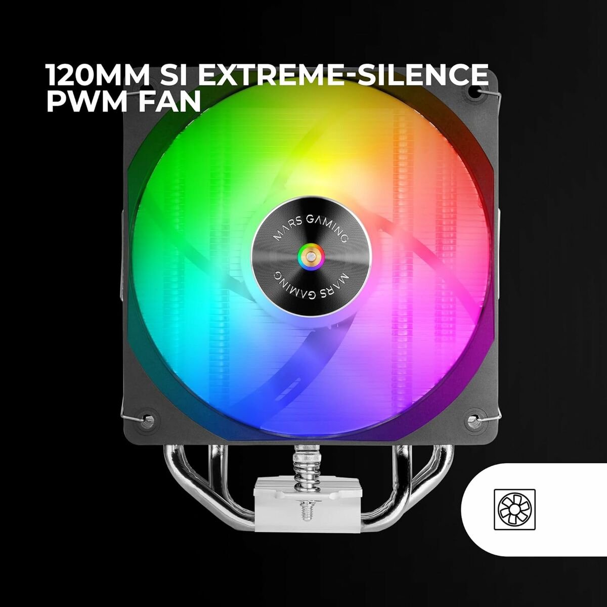 Mars Gaming MCPU-X4ARGB CPU Cooler - afbeelding 2