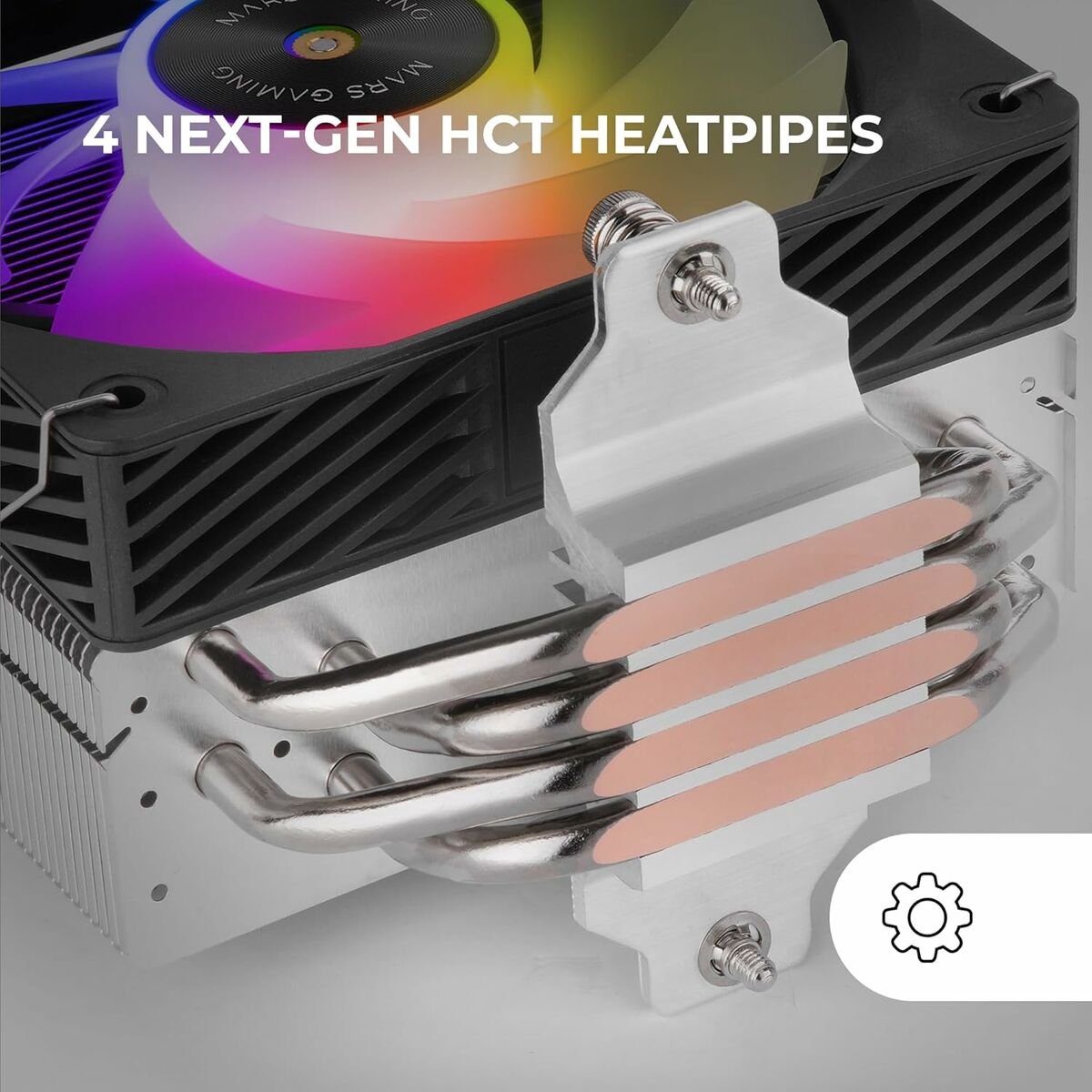 Mars Gaming MCPU-X4ARGB CPU Cooler - afbeelding 3