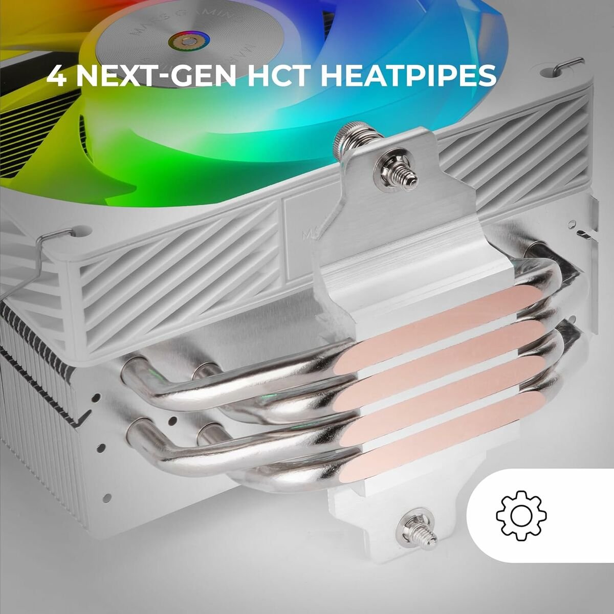Mars Gaming MCPU-X4ARGBW CPU Cooler - afbeelding 3